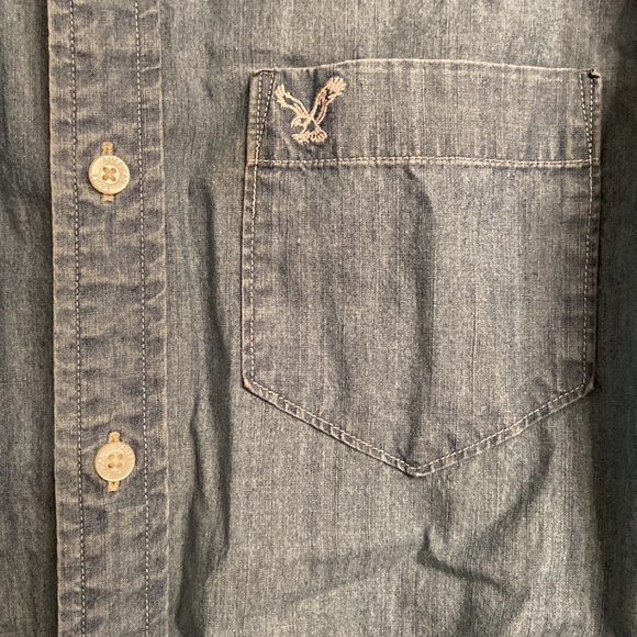 American Eagle Long Sleeved Button Down - Picture 2 of 4